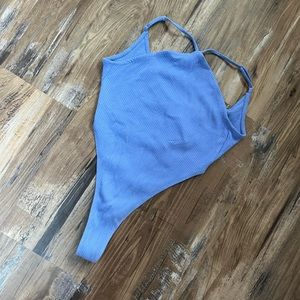 NWT Periwinkle halter style bodysuit